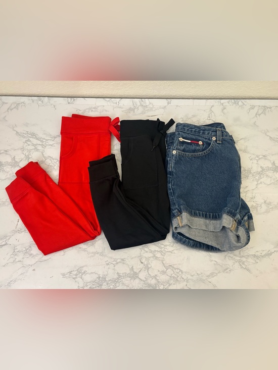 Copper Key Other - TOMMY HILFIGER Copper Key Blue Jean Shorts And Leggings Girls XL Lot Of 3